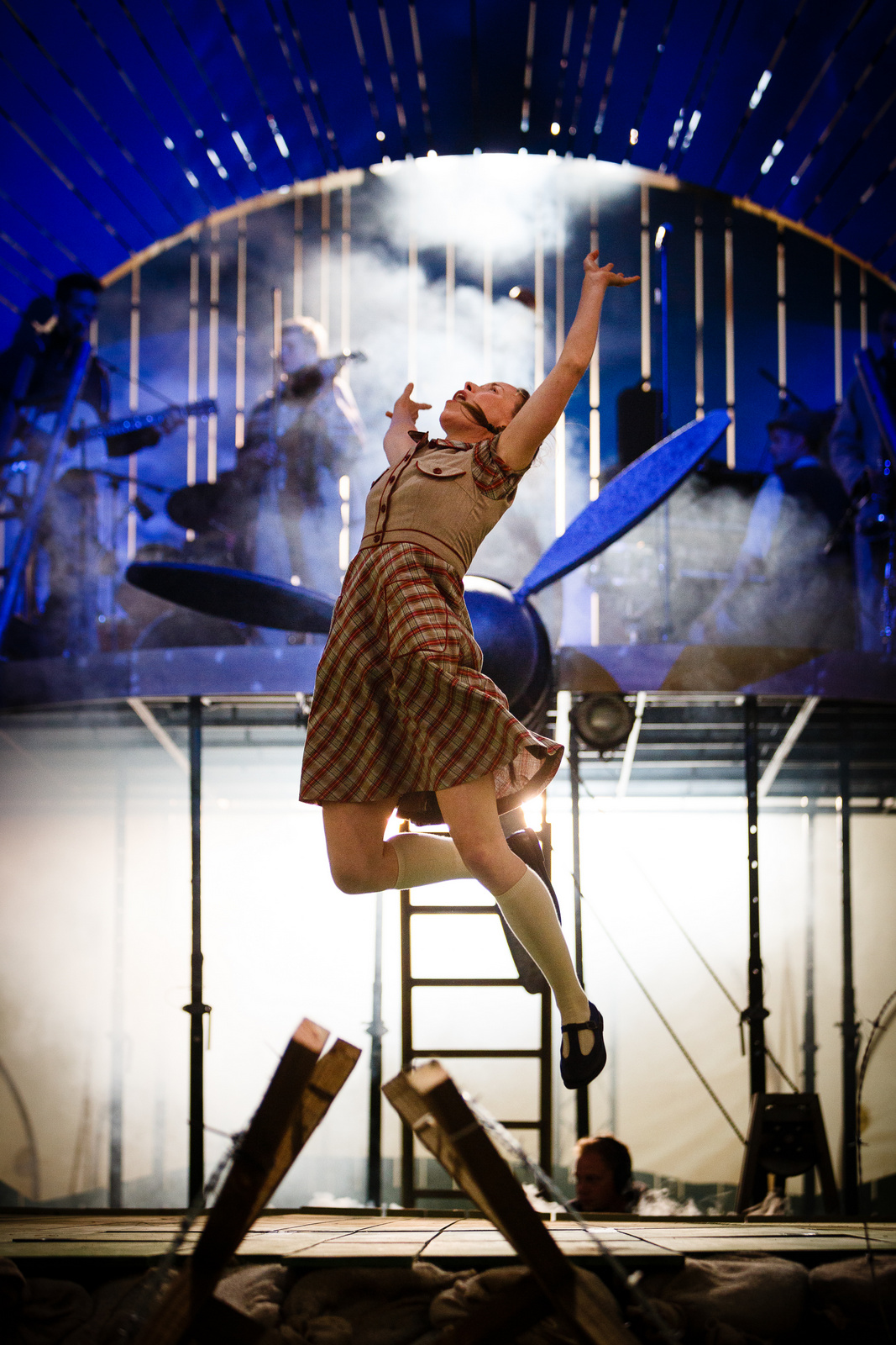946: The Amazing Story of Adolphus Tips at The Wallis. Pictured: Katy Owen (Lily). Photo by Steve Tanner.